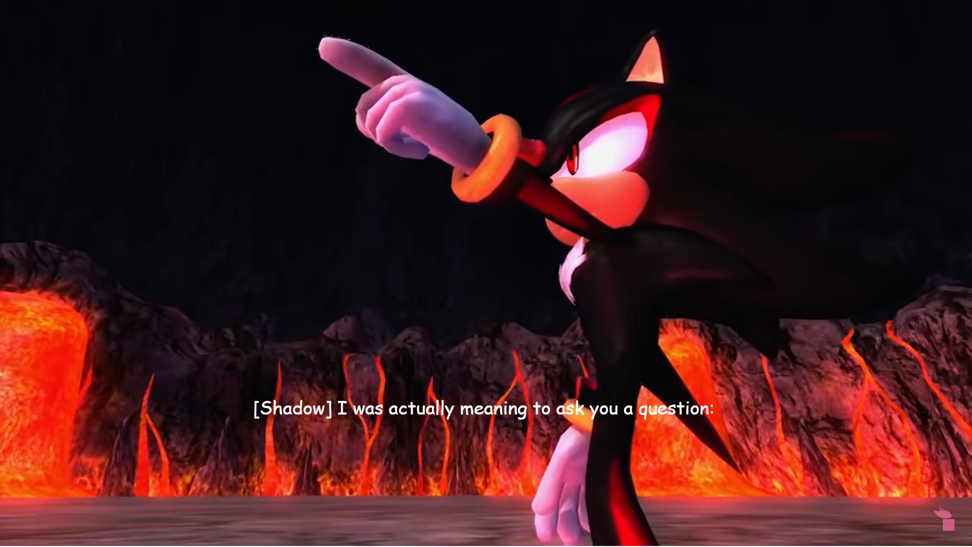 High Quality i was actually meaning to ask you a queston (shadow) Blank Meme Template