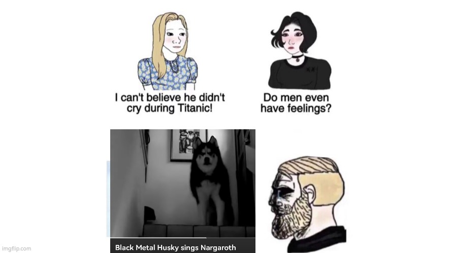 Doggy | image tagged in black metal | made w/ Imgflip meme maker