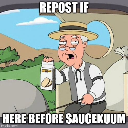 Pepperidge Farm Remembers | REPOST IF; HERE BEFORE SAUCEKUUM | image tagged in memes,pepperidge farm remembers | made w/ Imgflip meme maker