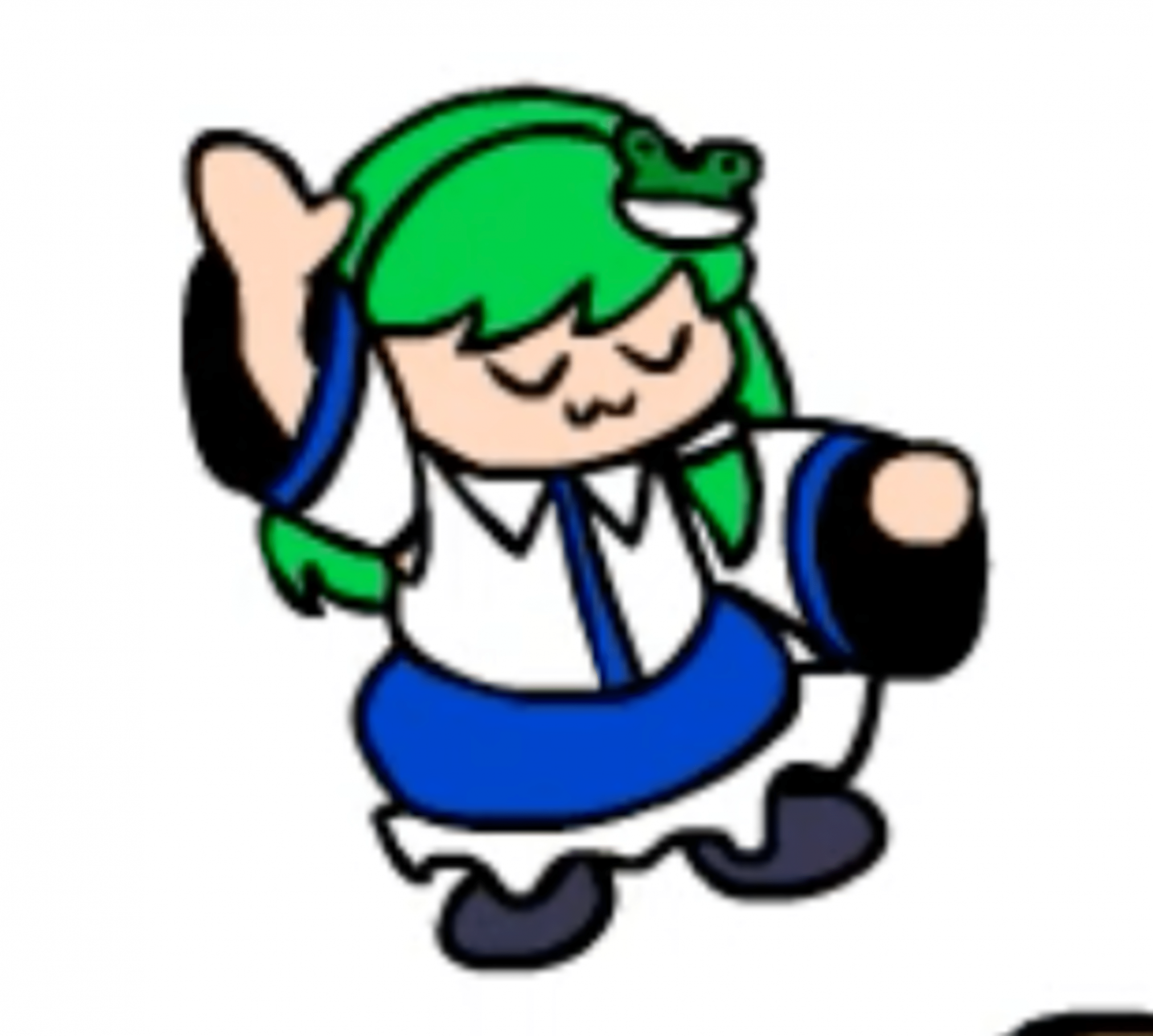 High Quality the Sanae nae Blank Meme Template