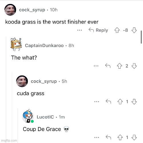Kooda grass :D | made w/ Imgflip meme maker