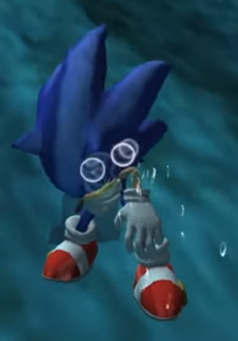 Sonic Drowning Blank Meme Template