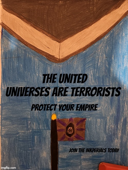 How Would Your Oc React To Seeing This Propaganda Poster Still Up In An Alleyway In The Inkverse