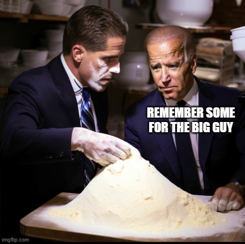 parmessian biden | REMEMBER SOME FOR THE BIG GUY | image tagged in parmessian biden | made w/ Imgflip meme maker