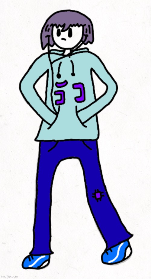 Just another drawing of Atlas ( that’s 100% her name now ) | made w/ Imgflip meme maker