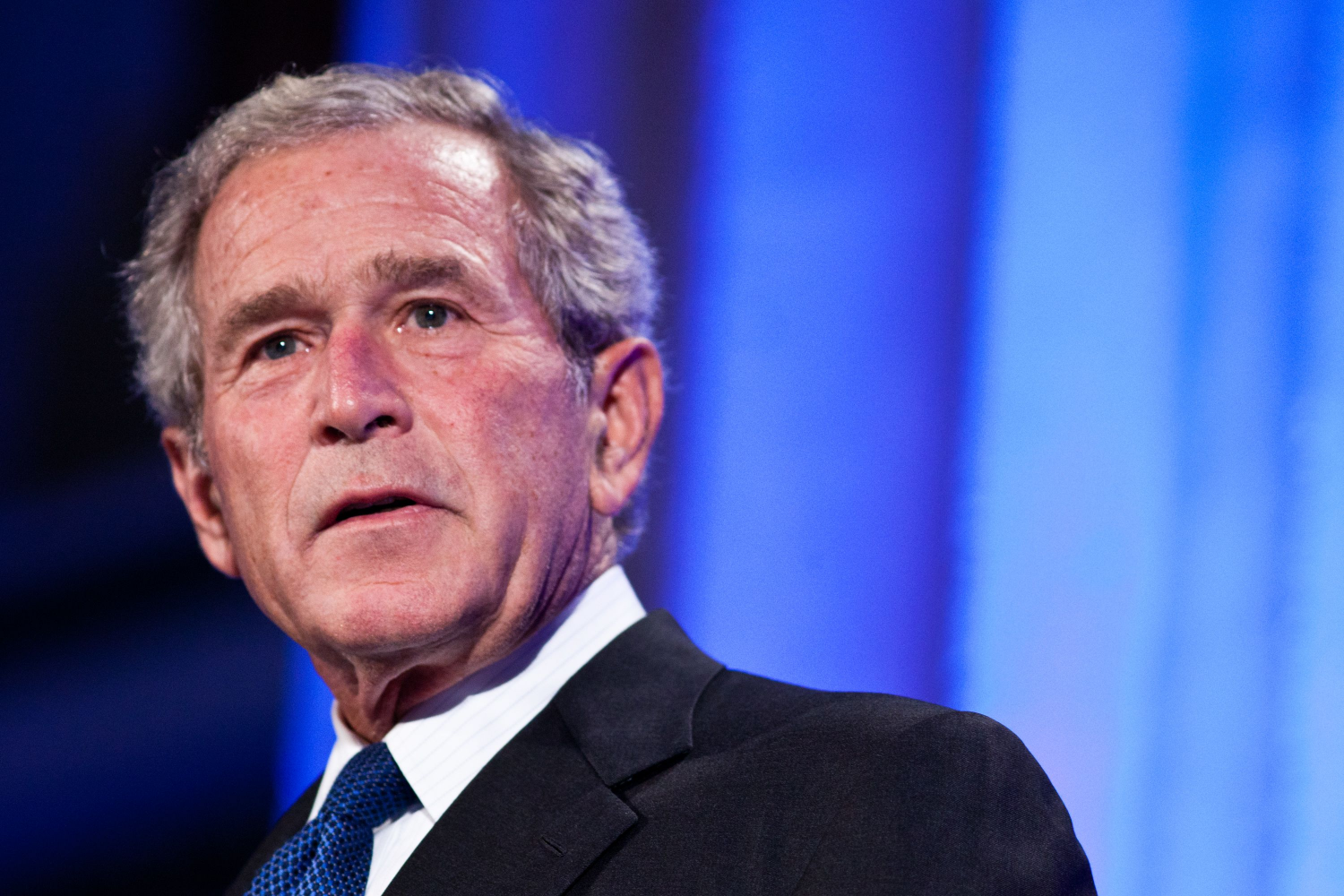 READ: Former President George W. Bush's statement on the death o Blank Meme Template