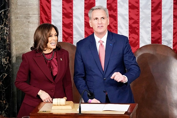 McCarthy and Harris Blank Meme Template