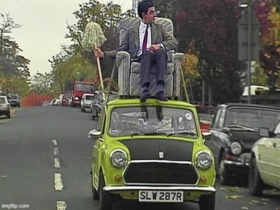 Mr. Bean Armchair | image tagged in mr bean armchair | made w/ Imgflip meme maker