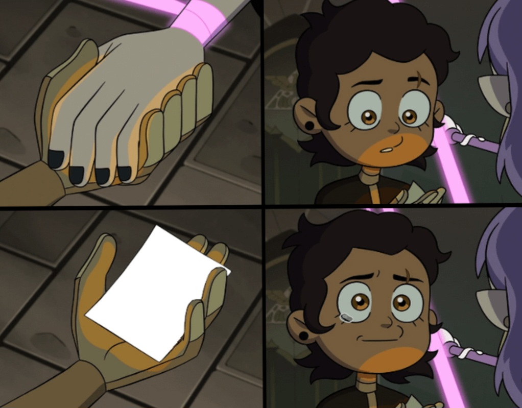 High Quality The owl house season 3 episode 3 meme Blank Meme Template