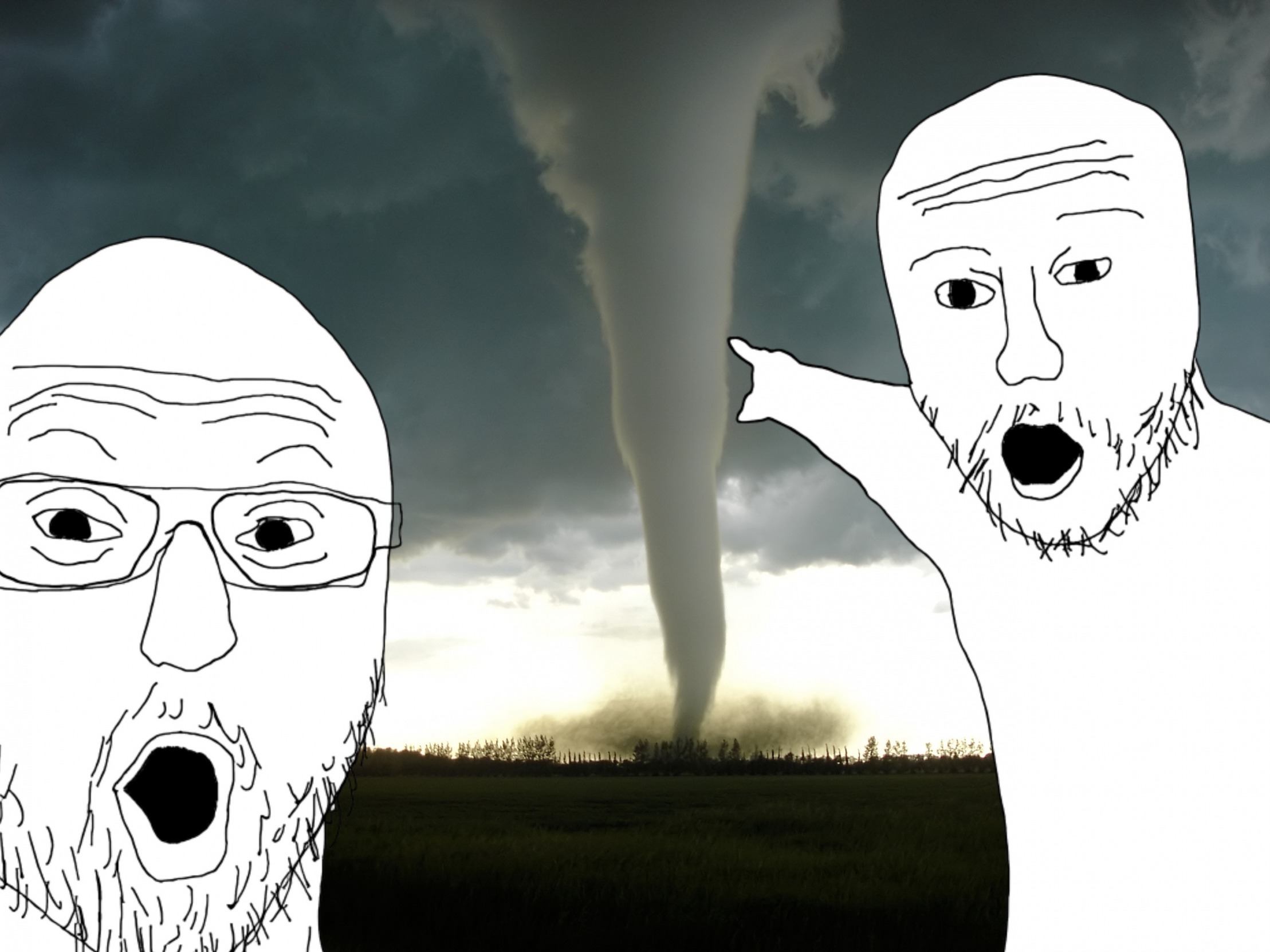 Tornado Reference Blank Meme Template