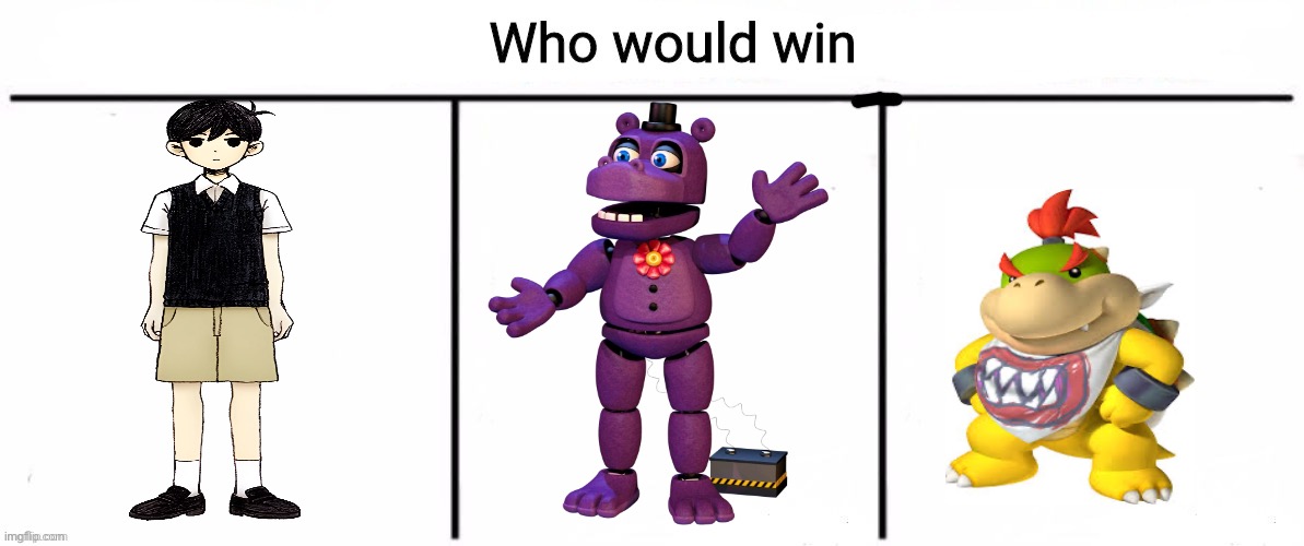 Who? | image tagged in 3x who would win | made w/ Imgflip meme maker