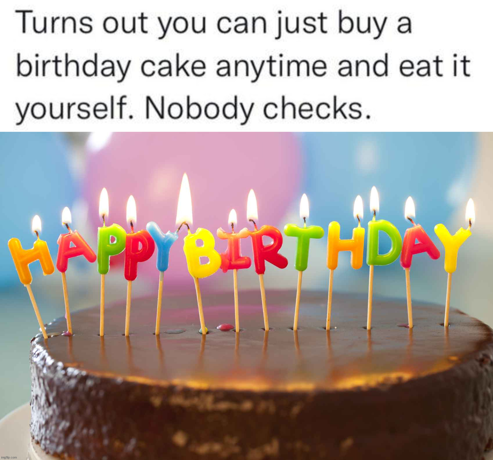 image tagged in birthday cake | made w/ Imgflip meme maker