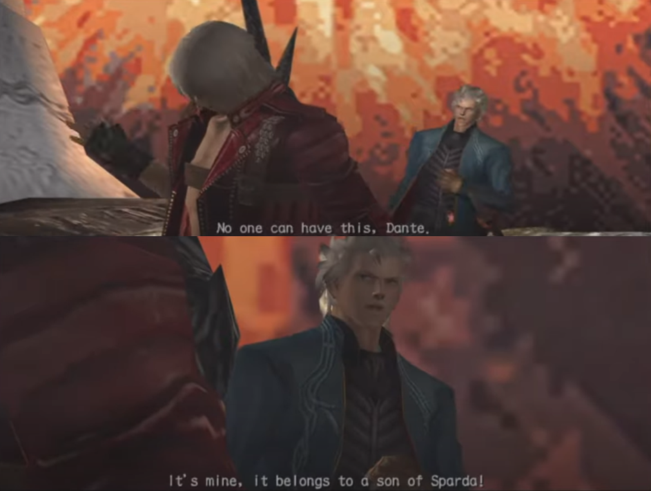 High Quality Vergil no one can have this Blank Meme Template