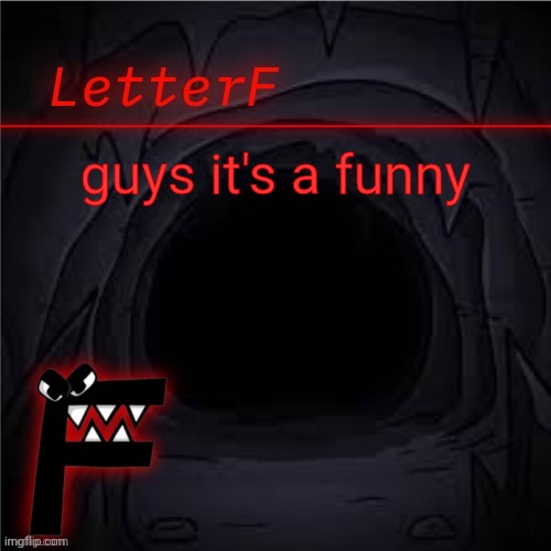 Announcement | guys it's a funny; HTTPS://BETA.CHARACTER.AI/POST?POST=Y9HVTDNLU4GDTETWY_1AX0SCRM8-YPRWKAN1T2POOYM | image tagged in letter_f announcement | made w/ Imgflip meme maker