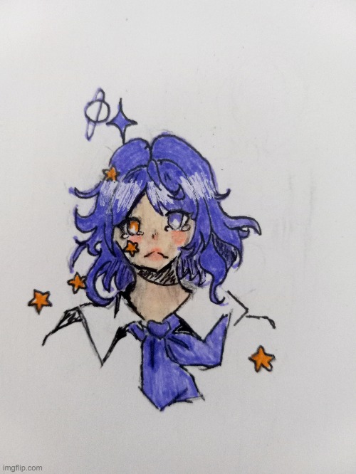 porpule | image tagged in stars,drawing | made w/ Imgflip meme maker