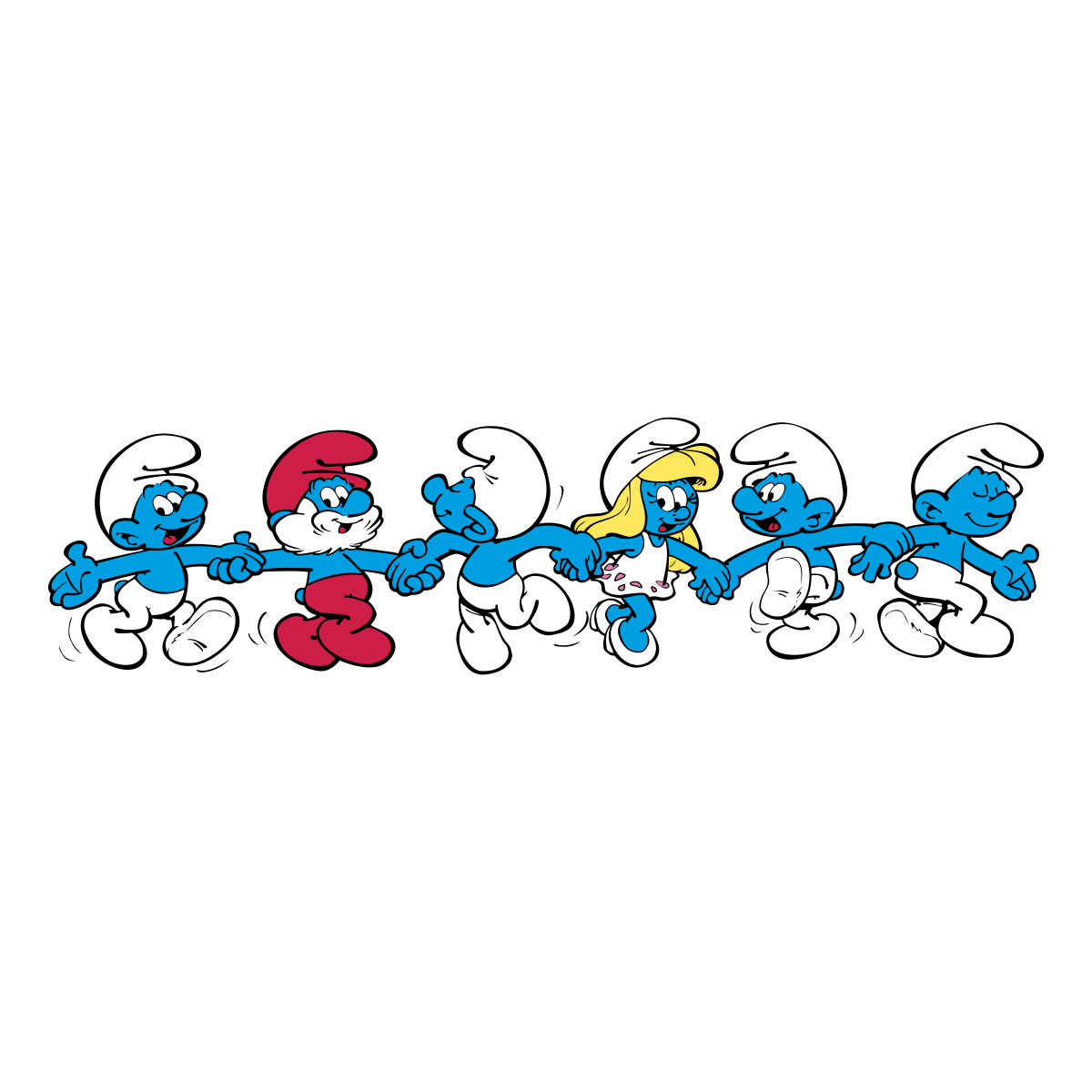 High Quality Smurfs Logo PNG Transparent & SVG Vector - Freebie Supply Blank Meme Template