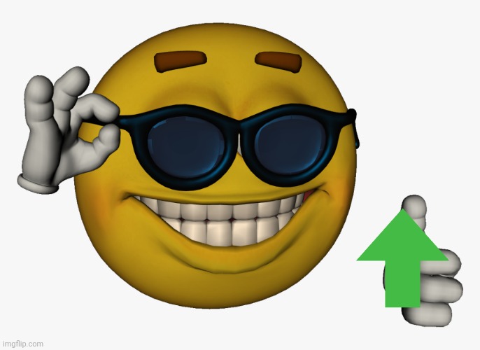 Cool guy emoji | image tagged in cool guy emoji | made w/ Imgflip meme maker