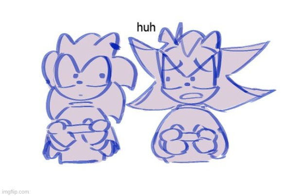 sonic and shadow glance | image tagged in sonic and shadow glance | made w/ Imgflip meme maker