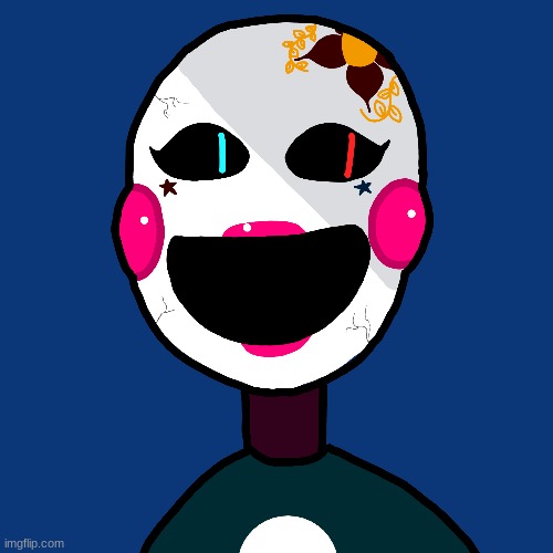 My Fnaf OC Ningyō | image tagged in fnaf,art,oc | made w/ Imgflip meme maker