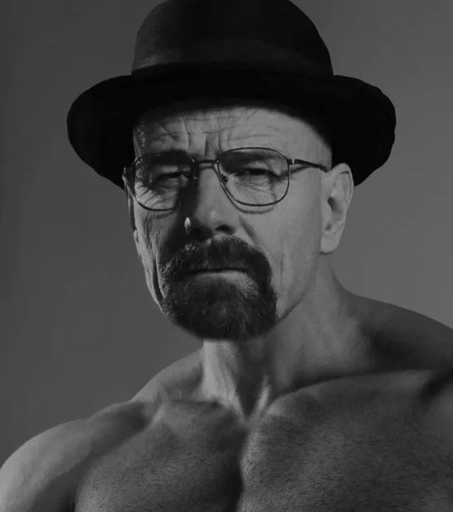 High Quality Heisenchad Blank Meme Template