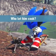 sonic who let him cook | image tagged in sonic who let him cook | made w/ Imgflip meme maker