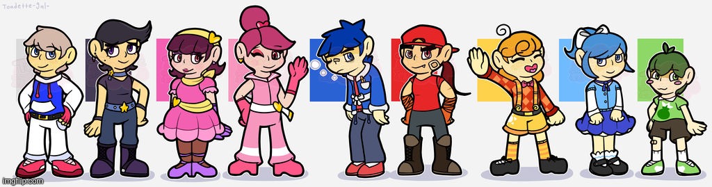 Humanized Bomberman Bros (Art by Toadette-Gal) | made w/ Imgflip meme maker