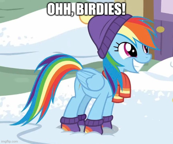 OHH, BIRDIES! | made w/ Imgflip meme maker