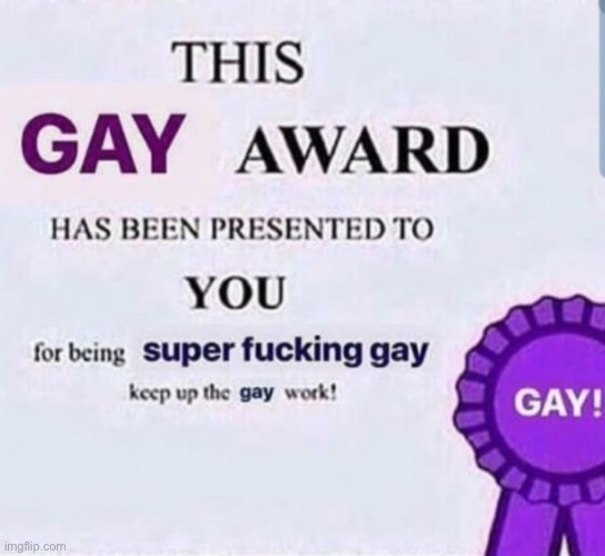 Everyone deserves this award | made w/ Imgflip meme maker