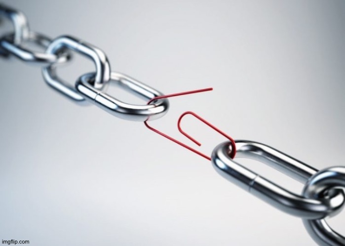 metal chain red paperclip | image tagged in metal chain red paperclip | made w/ Imgflip meme maker