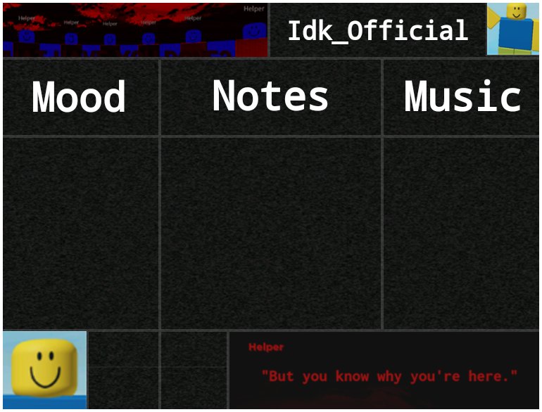 Idk's Helper Template Blank Meme Template