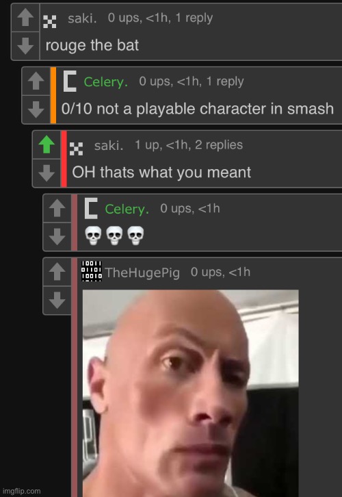 Forgot to post this goofy ahh | made w/ Imgflip meme maker