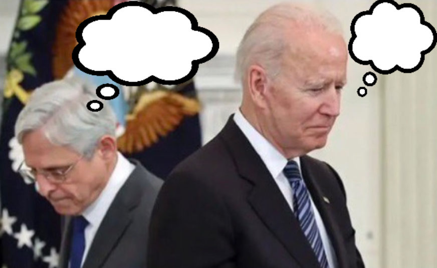 Garland Biden thoughts Blank Meme Template