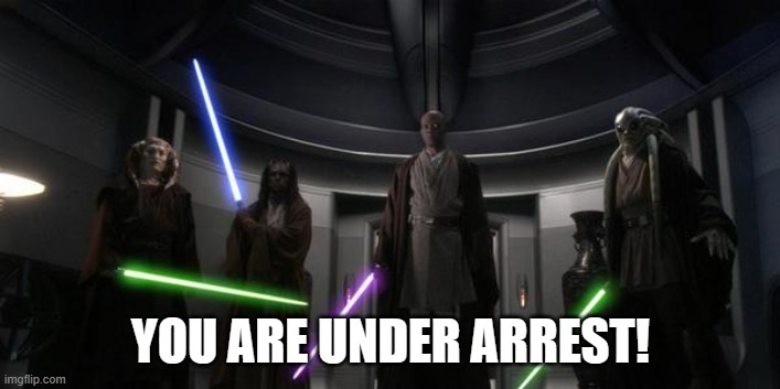 YOU ARE UNDER ARREST! | image tagged in you are under arrest | made w/ Imgflip meme maker