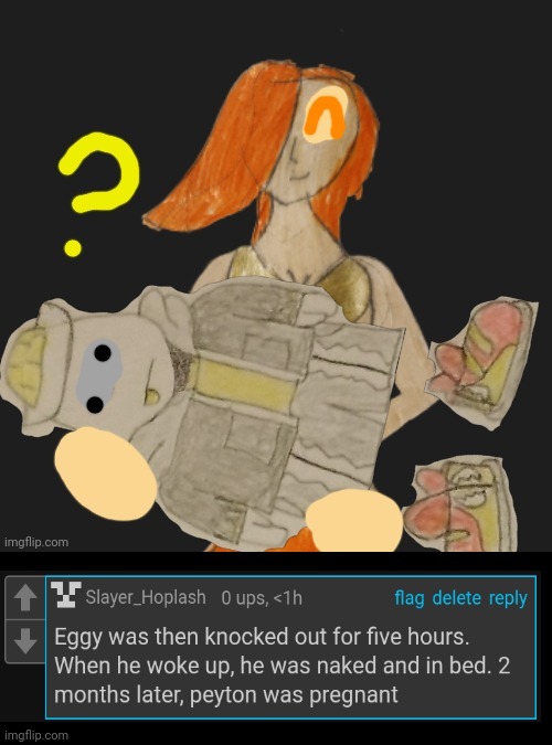 Eggy: excuse me but what the f*ck | made w/ Imgflip meme maker
