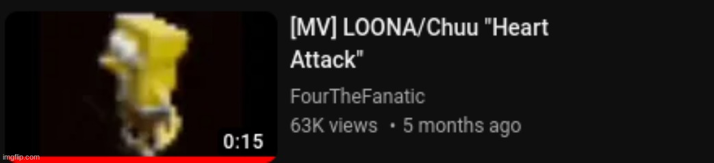 youtube glitch makes the title on random videos heart attack lmao | image tagged in music | made w/ Imgflip meme maker