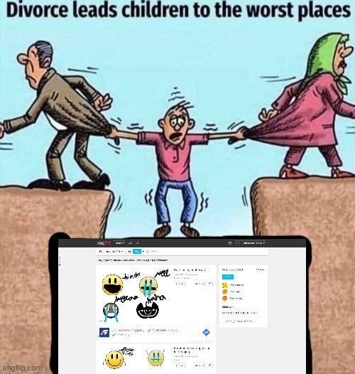 i'm with pyth | image tagged in divorce leads children to the worst places | made w/ Imgflip meme maker