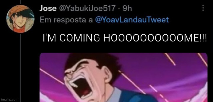 I'M COMING HOOOOOOOOOOME!!! | made w/ Imgflip meme maker