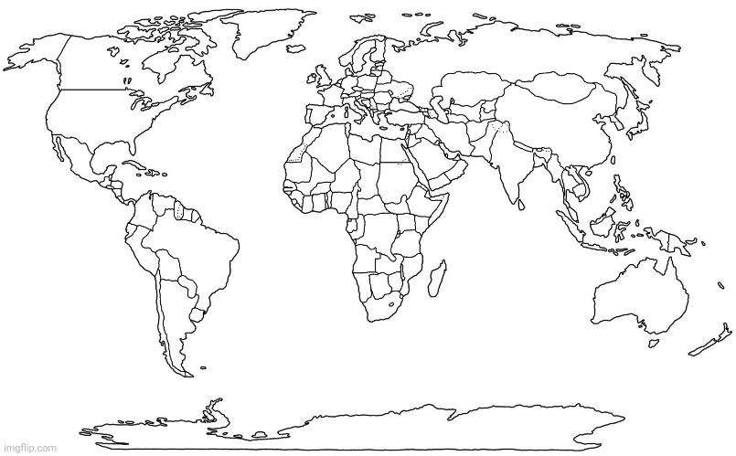 I did this from memory. | image tagged in map,mapping,earth,kleki,art | made w/ Imgflip meme maker
