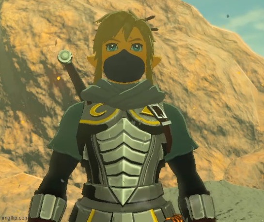 Link staring at you | image tagged in link staring at you,botw | made w/ Imgflip meme maker