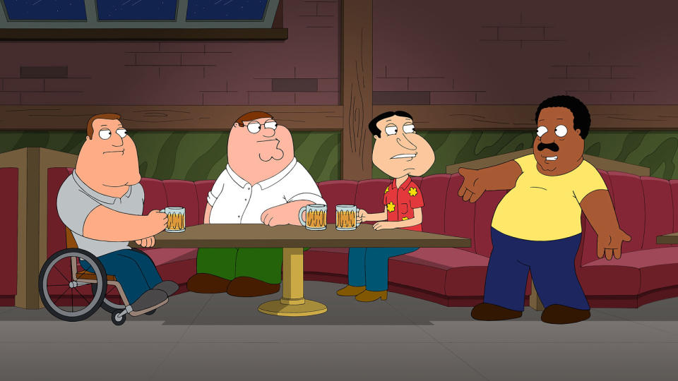 The Drunken Clam Bar From 'Family Guy' Exists, and It's in Dalla Blank Meme Template