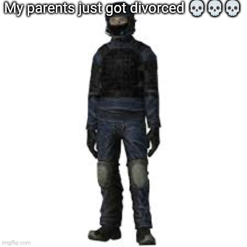 the he | My parents just got divorced 💀💀💀 | image tagged in the he | made w/ Imgflip meme maker