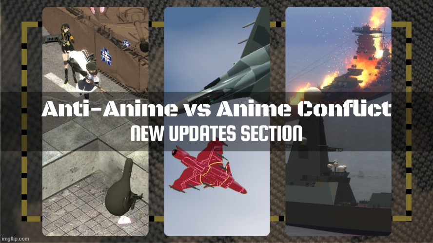 Update Section, any events regarding the conflict will be posted here from now on. | image tagged in anti anime,anime,war,documentary | made w/ Imgflip meme maker