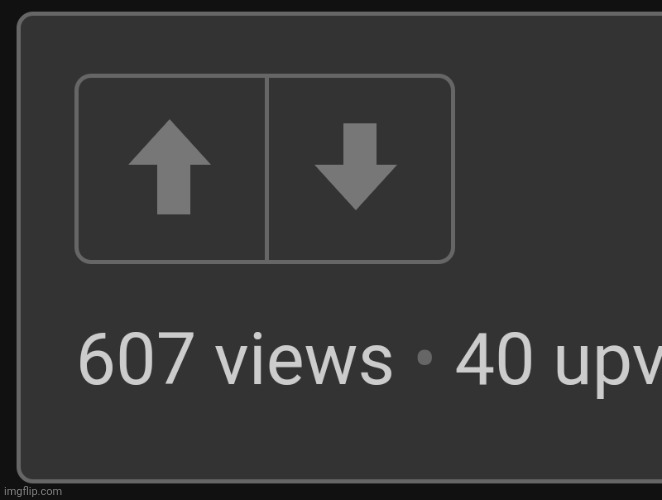 Look at the upvote / downvote buttons | made w/ Imgflip meme maker