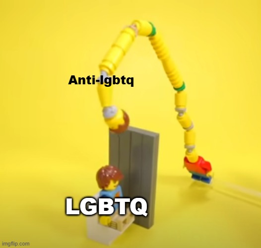 "iM gOnNa SpY tHe LgBtQ sTrEaM" | Anti-lgbtq; LGBTQ | image tagged in lego big neck,spy | made w/ Imgflip meme maker