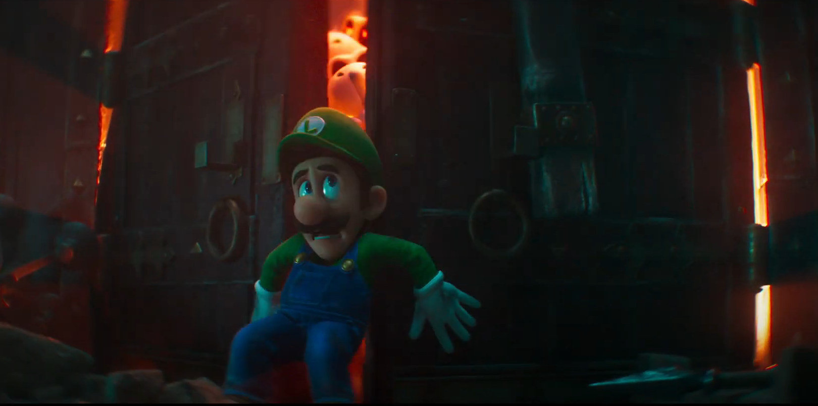 High Quality luigi scared of what Blank Meme Template