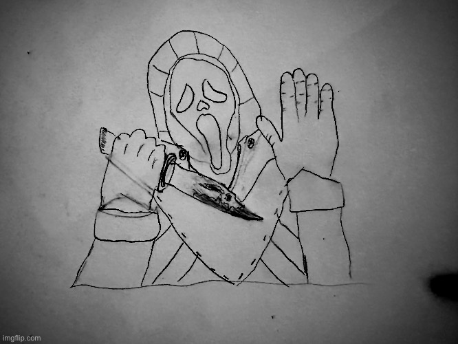 should i keep working on this sketch or do something else | made w/ Imgflip meme maker