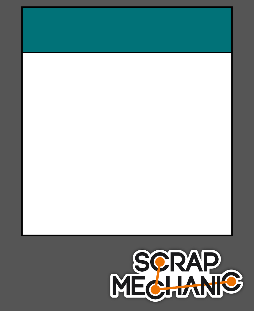 High Quality Scrap Mechanic Robots Token Card Blank Meme Template