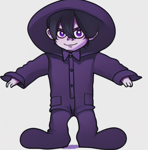 High Quality kenny and purple louis fusion Blank Meme Template