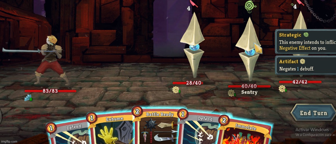 I'm surrounded by sentries | image tagged in slay the spire | made w/ Imgflip meme maker