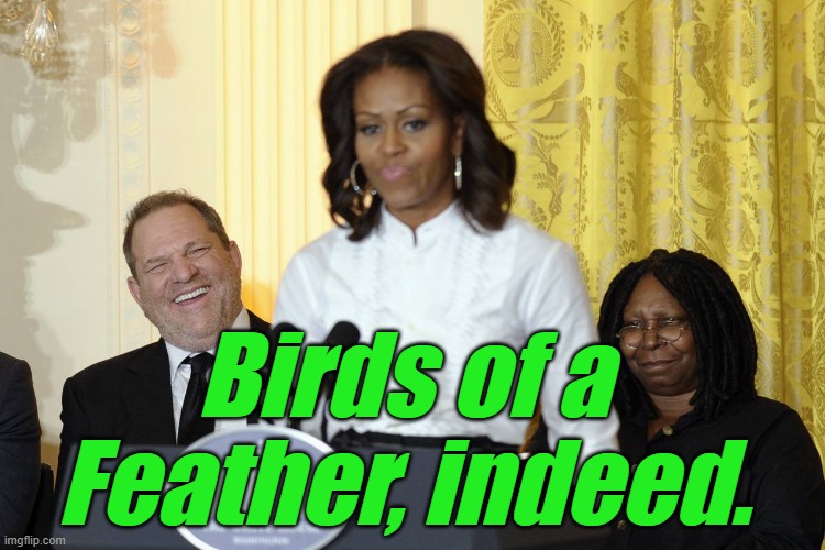 Harvey and his dark chocolate | Birds of a Feather, indeed. | image tagged in harvey and his dark chocolate | made w/ Imgflip meme maker
